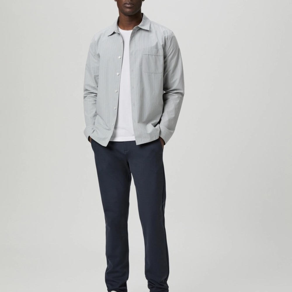 PAIGE Navy Stafford Pants